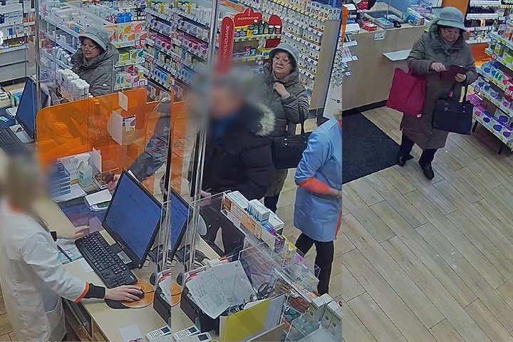 visuomenės prašoma atpažinti nuotraukose užfiksuotą moterį